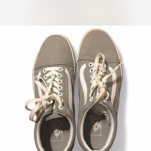Vans Light Gray Canvas Shoes